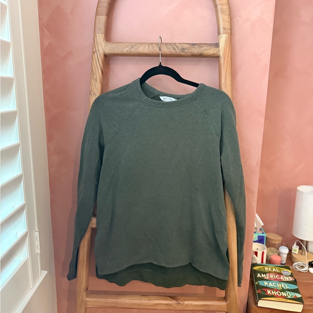 Athleta Olive Green Women's Sweatshirt